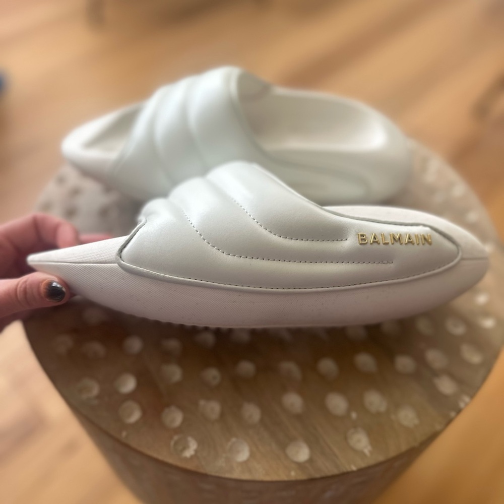 BALMAIN B-IT SLIDES - Sz 37
